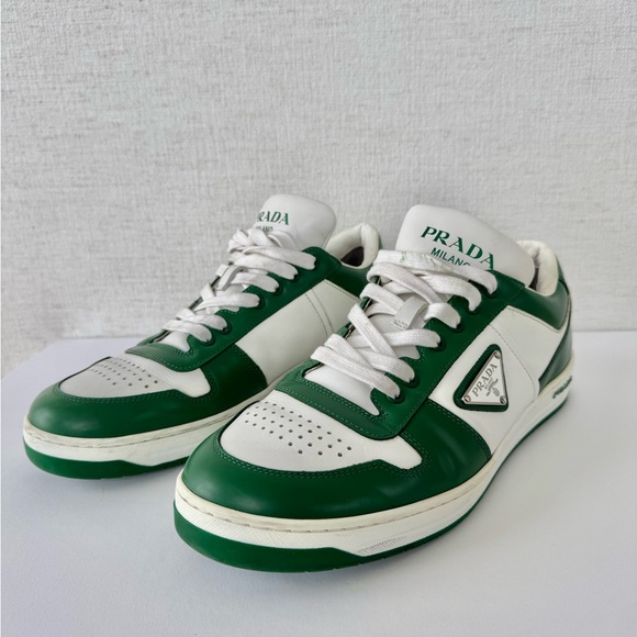 Prada Downtown leather sneakers - Picture 2 of 12